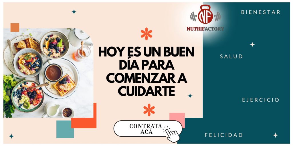 Banner horizontal de alimentación saludable y nutrición verde (1)